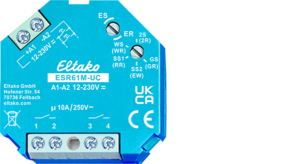 Eltako Multi.-Stromstoßschalter 1+1S. potenzialfrei 10A ESR61M-UC – Bild 1