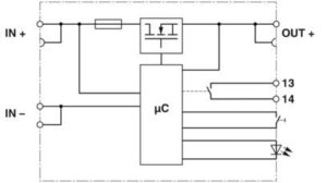 Phoenix Contact Geräteschutzschalter 24V DC PTCB E1 24DC/1-4A NO – Bild 1