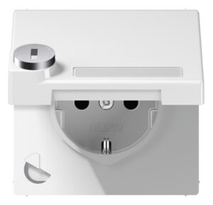 Jung SCHUKO-Steckdose 16A 250V mit Berührungsschutz LS 1520 NAKLSL WW – Bild 1