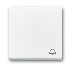 Busch-Jaeger Wippe mit Aufdruck studioweiß 2520 KI-84 – Bild 1