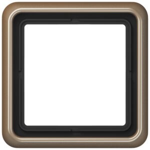 Jung Rahmen 1-fach gold brz waage/senkrecht CD 581 GB – Bild 1