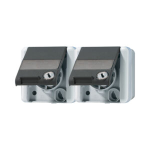 Jung SCHUKO-Steckdose 2-fach 16A 250V 8220 NAWSL – Bild 1