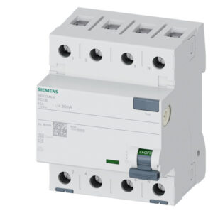 Siemens FI-Schutzschalter Typ A, 30mA , 63A 5SV3346-6 – Bild 1