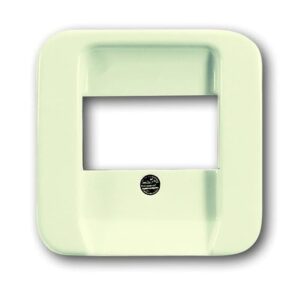 Busch-Jaeger Zentralscheibe weiß für TAE-Einsatz 2539-212 – Bild 1