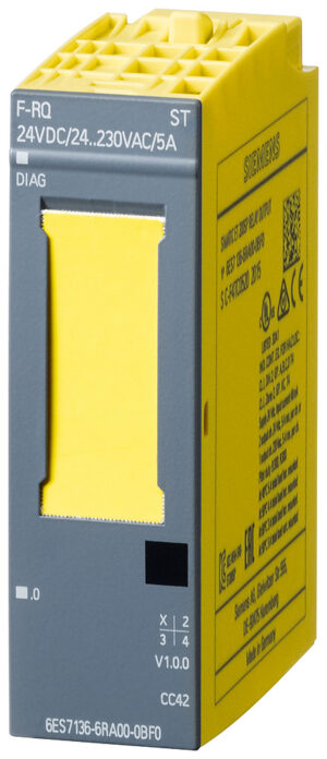 Siemens Elektronikmodul 1x24VDC/24-230VAC 6ES7136-6RA00-0BF0 – Bild 1