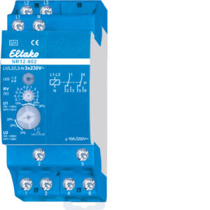 Eltako Netzüberwachungsrelais 2W potenzialfrei 10A/250V NR12-002-3x230V – Bild 1