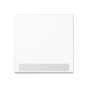 Jung Wippe mit Schriftfeld 1fach, alpinweiß A 590 BF NA WW – Bild 1