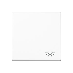 Jung Wippe Symbol LICHT alpinweiß für Schalter/Taster A 590 L WW – Bild 1