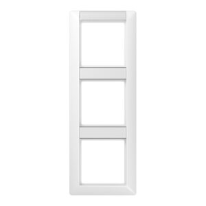 Jung Rahmen 3-fach alpinweiß senkrecht AS 583 NA WW – Bild 1