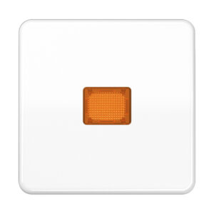 Jung Wippe Lichtfenster alpinweiß für Schalter/Taster CD 590 KO WW – Bild 1