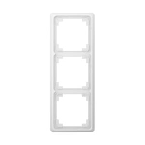 Jung Rahmen 3-fach alpinweiß waage/senkrecht CDP 583 WW – Bild 1