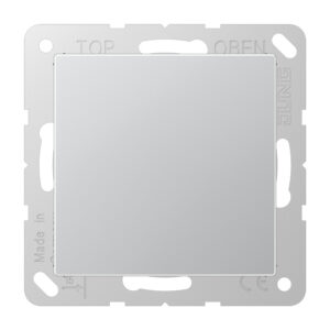 Jung Blind-Abdeckung aluminium kompl.mit Tragring A 594-0 AL – Bild 1