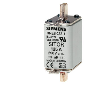 Siemens Sitor-Sicherungseinsatz 100A, 690VAC G00, aR 3NE8021-1 – Bild 1