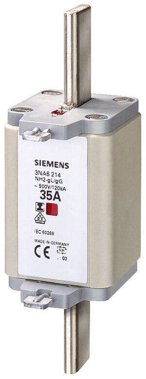 Siemens NH-Sicherungseinsatz G2 160A 500AC/440VDC 3NA6236 – Bild 1