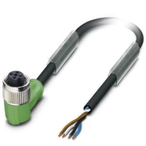 Phoenix Contact Sensor-Aktor-Kabel M12 gewinkelt,4p.,5m SAC-4P-5,0-PUR/M12FR – Bild 1