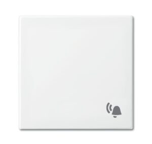 Busch-Jaeger Wippe mit Aufdruck alpinweiß 2520 KI-914 – Bild 1