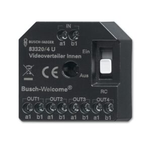 Busch-Jaeger Aktiv Videoverteiler innen UP 83320/4 U – Bild 1