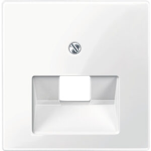 Merten Zentralplatte polarweiß glänzend für UAE-Einsatz 1-fach  296219 – Bild 1