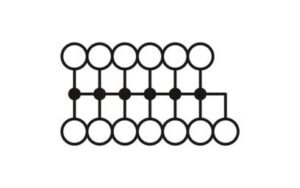 Phoenix Contact Verteilerblock PTFIX 6/12X2,5 GY – Bild 1