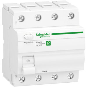 Schneider Electric Fehlerstrom-Schutzschalter 3P+N,40A,30mA R9R22440 – Bild 1