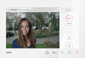 Gira Wohnungsstation Video Aufputz 7 Türko Reinweiß 120903 – Bild 1