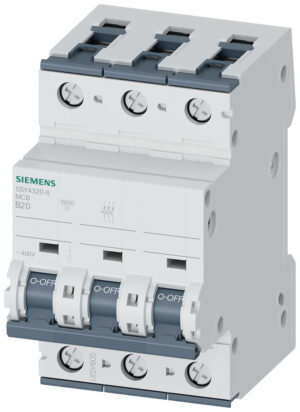 Siemens LS-Schalter B20A,3pol,T=70,10kA 5SY4320-6 – Bild 1
