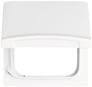 Busch-Jaeger Zwischenring alpinweiß 2118 GK-34 – Bild 1