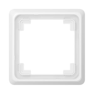 Jung Rahmen 1-fach alpinweiß waage/senkrecht CDP 581 WW – Bild 1