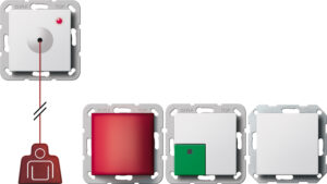 Gira Notrufset System 55 Reinweiß 291403 – Bild 1