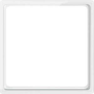 Merten Zwischenring polarweiß glänzend für Kombieinsatz 518519 – Bild 1