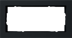 Gira Abdeckrahmen 2-fach sw 100209 – Bild 1