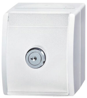 Busch-Jaeger SCHUKO-Steckdose al/ws mit Schloss 20 EWSL-54 – Bild 1