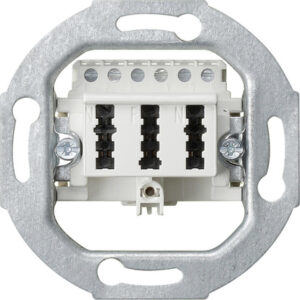 Gira TAE-Anschlussdose 3x6NFN ws 003302 – Bild 1