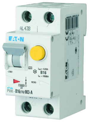 Eaton (Installation) FI/LS-Kombischalter B 16A 1p+N, 30mA PXK-B16/1N/003-A – Bild 1