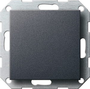 Gira Blindabdeckung anthrazit System55 026828 – Bild 1