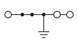 Phoenix Contact Schutzleiter-Reihenklemme 5,2mm, grün-gelb PT 2,5-TWIN-PE – Bild 1
