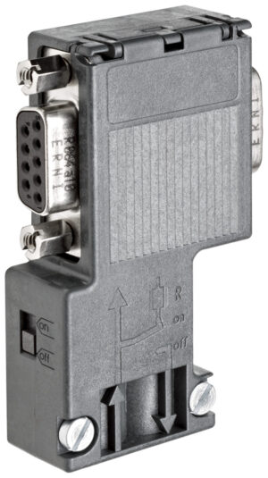 Siemens Anschlussstecker f.Profibus bis12MBIT 6ES7972-0BB12-0XA0 – Bild 1