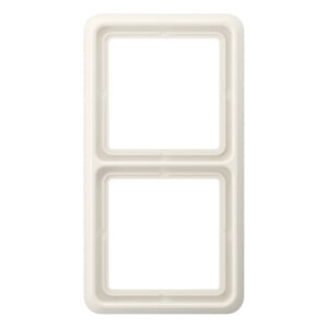 Jung Rahmen 2-fach weiß waage/senkrecht CD 582 W – Bild 1