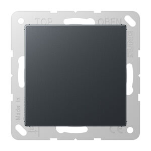 Jung Blindabdeckung anthrazit matt A 594-0 ANM – Bild 1