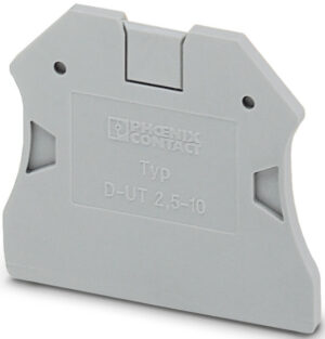 Phoenix Contact Abschlussdeckel 47,7x2,2x48,4mm gr D-UT 2,5/10 – Bild 1