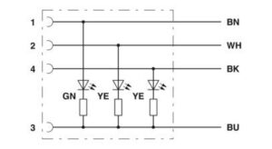 Phoenix Contact Sensor-Aktor-Kabel SAC-4P-M12MS/1,5-PUR SAC-4P #1668535 – Bild 1