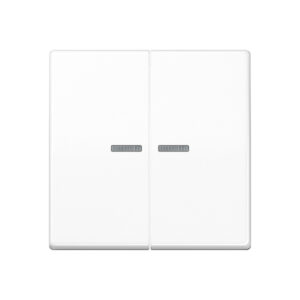 Jung Wippe Lichtleiter alpinweiß für Taster AS 591-5 KO5 WW – Bild 1