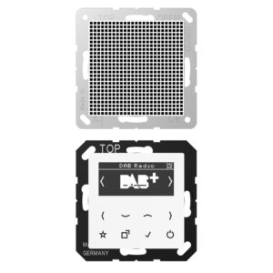 Jung Smart DAB+ Digitalradio Set Mono 1LS DAB A1 WW – Bild 1