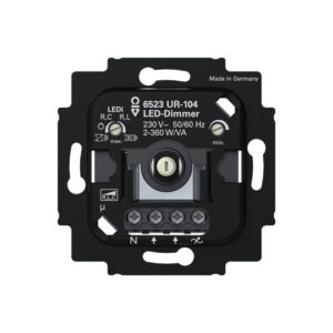Busch-Jaeger LED-Dimmer. 2+3 Draht mit N-Klemme 6523 UR-104 – Bild 1