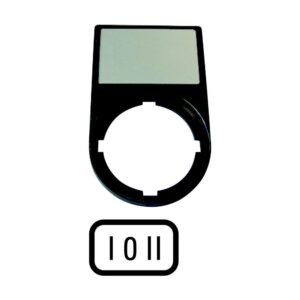 Eaton (Moeller) Tastenzusatzschildträger I 0 II M22S-ST-X93 – Bild 1
