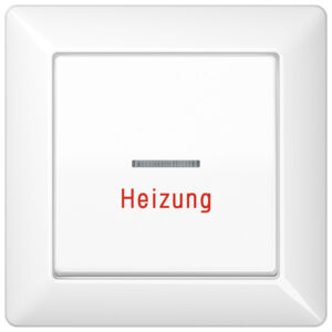 Jung Abdeckung Heiz/Nots.aws für Schalter AS 590 H WW – Bild 1