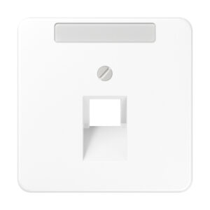 Jung Abdeckung Schriftfeld alpinweiß für IAE/UAE-Dose CD 569-1 NAUA WW – Bild 1