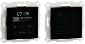 Merten DAB+ Radio Set Bluetooth+Lautspr. MEG4375-0303 – Bild 1