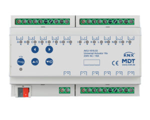 MDT technologies Universalaktor 16-fach 8TE REG,16A,230VAC,100µF AKU-1616.03 – Bild 1