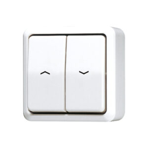 Jung Jalousie-Wippschalter alpinweiß 10AX 250V Sch.1-pol. 609 VA WW – Bild 1